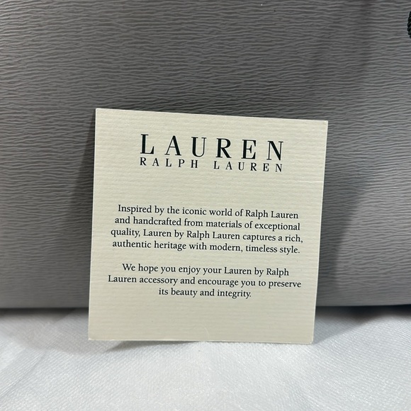 NWOT RALPH LAUREN leather purse - Picture 12 of 14